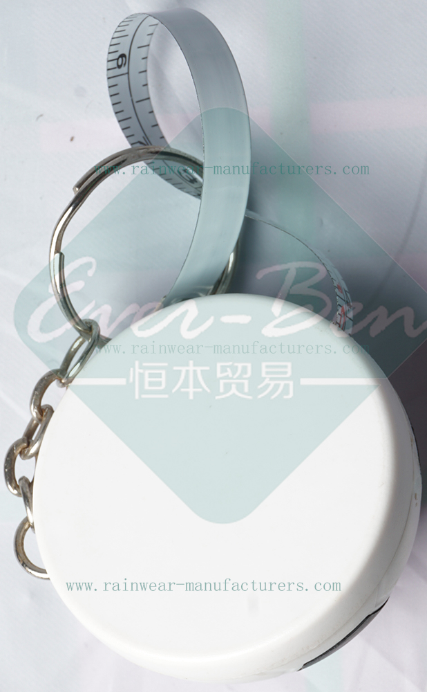 Promotional mini tape measure keychain gift